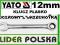 KLUCZ PŁASKO OCZKOWY Z GRZECHOTK 12mm YT-0193 YATO