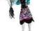 MZK Monster High Czarny Dywan Lagoona Blue Mattel