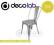 Design meble decolab retro Krzesło PARIS szary