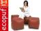 ZESTAW COMBO 3pufy+1pufa GRATIS fotele ECOPUF