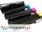 KOMPLET DO KYOCERA FS C 5150 TK-580 CMYK NOWY CHIP