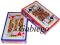 DWIE TALIE KART DO GRY karty talia 2 kol. spodów