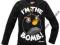 ANGRY BIRDS BLUZKA CZARNA Z NIEMIEC 140/146