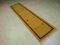 Żółty prosty wełniany dywan chodnik kilim 70x270