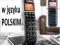 Telefon seniora - 2 słuchawki, menu j. POLSK
