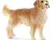 SCHLEICH Golden retriever, pies
