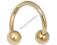 Kolczyk do pępka Zircon Two Body Spirals 1.6/10