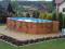 Basen ogrodowy  - TOI - Basen owalny 731x366