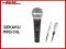 Mikrofon dynamiczny PRO-14L SEKAKU do ręki FV
