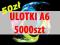 ULOTKA A6 5000 szt dwustronna ULOTKI JAKOŚĆ AKRYL