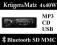 Radio samochodowe KrugerMatz MP3 CD USB SD MMC