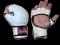 Rękawice chwytne grappling, MMA białe XL W-wa !!!