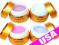 ŻELE JEDNOFAZOWE 5 ML * 6 KOLORÓW Żel USA do tipsy