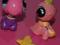 Littlest Pet Shop LPS Figurka chodząca sprawna x2