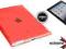 ETUI NAKŁADKA NA TABLET iPAD 2 CZERWONA EXTREME