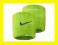 Frotka Na Rękę Nike Swoosh limonkowa 2 szt