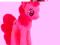 MY LITTLE PONY Pinkie Pie 30 cm różowy  nowe