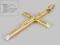 PIĘKNY DUŻY ZŁOTY KRZYŻ 5,5CM!!! 585 OKAZJA!!!