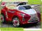 EXTRA POJAZD ELEKTRYCZNY Sportowy - czerwony