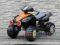 DUŻY MOCNY POJAZD QUAD AKU. 2 xSILNIK -  czerwony