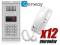 DOMOFON CYFROWY 12-RODZINNY ZESTAW GW GENWAY GY12