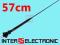 UNIWERSALNA ANTENA DŁUGI MASZT 57CM REGULOWANY KĄT