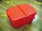 koszyk piknikowy czerwony