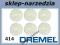 DREMEL Filcowa tarcza polerska 13mm 6szt. 414