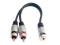 Adapter AUDIO ST. JACK3.5/gn-2xRCA/wt VITALCO 0.2m