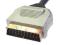 Kabel SCART-SCART (EURO) HQ GOLD PLATED 15.0m