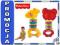 FISHER PRICE P7867 Grzechotka zwierzak NEW +BON