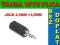 PRZEJSCIOWKA ADAPTER GNIAZDO JACK 2,5mm ->3,5mm
