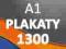 PLAKATY A1 1300 szt. -48h- + PROJEKT I KURIER 0 zł