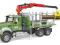 Lusi BRUDER 02824 MACK GRANITE do drewna+żurawi
