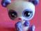 Littlest Pet Shop LPS miś niedźwiadek serca