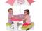 SMOBY Hello Kitty Stolik z parasolem