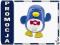 SMILY PLAY 7102 Chlapu chlap Pingwin W-wa KURIER