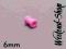 UC SILIKONOWY TUNEL PINK 6MM