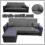 WERSALKA SOFA KANAPA ROZKŁADANA ŁÓŻKO KWADRAT