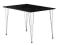 Stół chrom/czarny