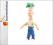 Fineasz i Ferb Ferb Fletcher Pluszak 20 cm