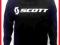 BLUZKA LONGSLEEVE SCOTT CZARNA CROSS QUAD S