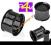 T24 TUNEL 2.5mm Kolczyk ucha tytanizowany czarny