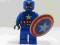 Figurka Lego CAPTAIN AMERICA + Tarcza