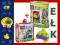 PAK KLOCKI MEGA BLOKS 8419 + 8491 ALFABET = 90 EL!
