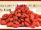 Jagody Goji 250g owoce młodości.