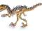 PUZZLE 3-D DINOZAUR Velociraptor DREWNIANE