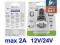 Ładowarka samochodowa 2x USB 2A 12v 24V