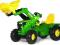 ROLLY TOYS JOHN DEERE 6210 R Z ŁADOWACZEM GRATIS