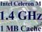 INTEL CELERON M 360 1.4GHz FSB 400MHz 1MB cache GW